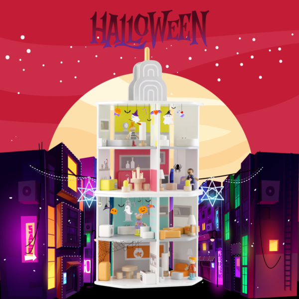 sevi tower casa delle bambole halloween