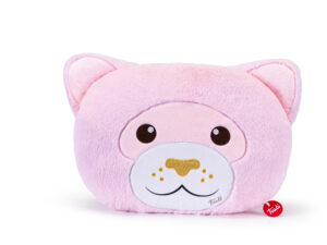 cuscino gattino rosa trudi