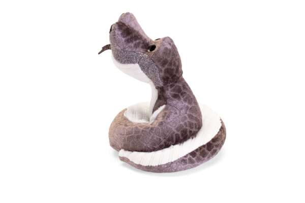 peluche serpente arrotolato